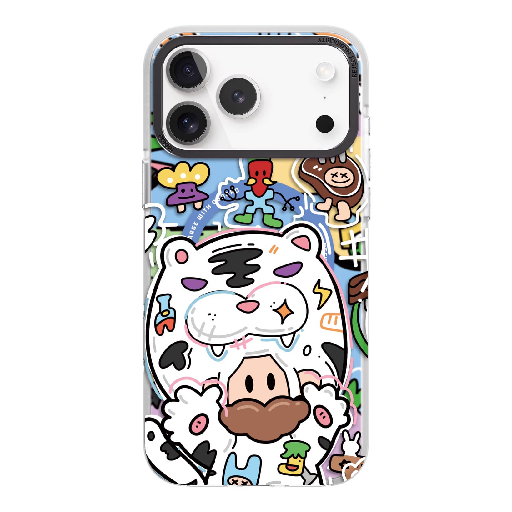 قاب OGBRO اوجی برو Beast Hunt Series White Tiger kinght